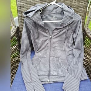 Athletic Zip Up Hoodie